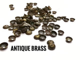 Bead Cap, Cone, Brass, 4.6mm, 100 Pieces | 銅珠蓋, 半球, 4.6mm, 100個