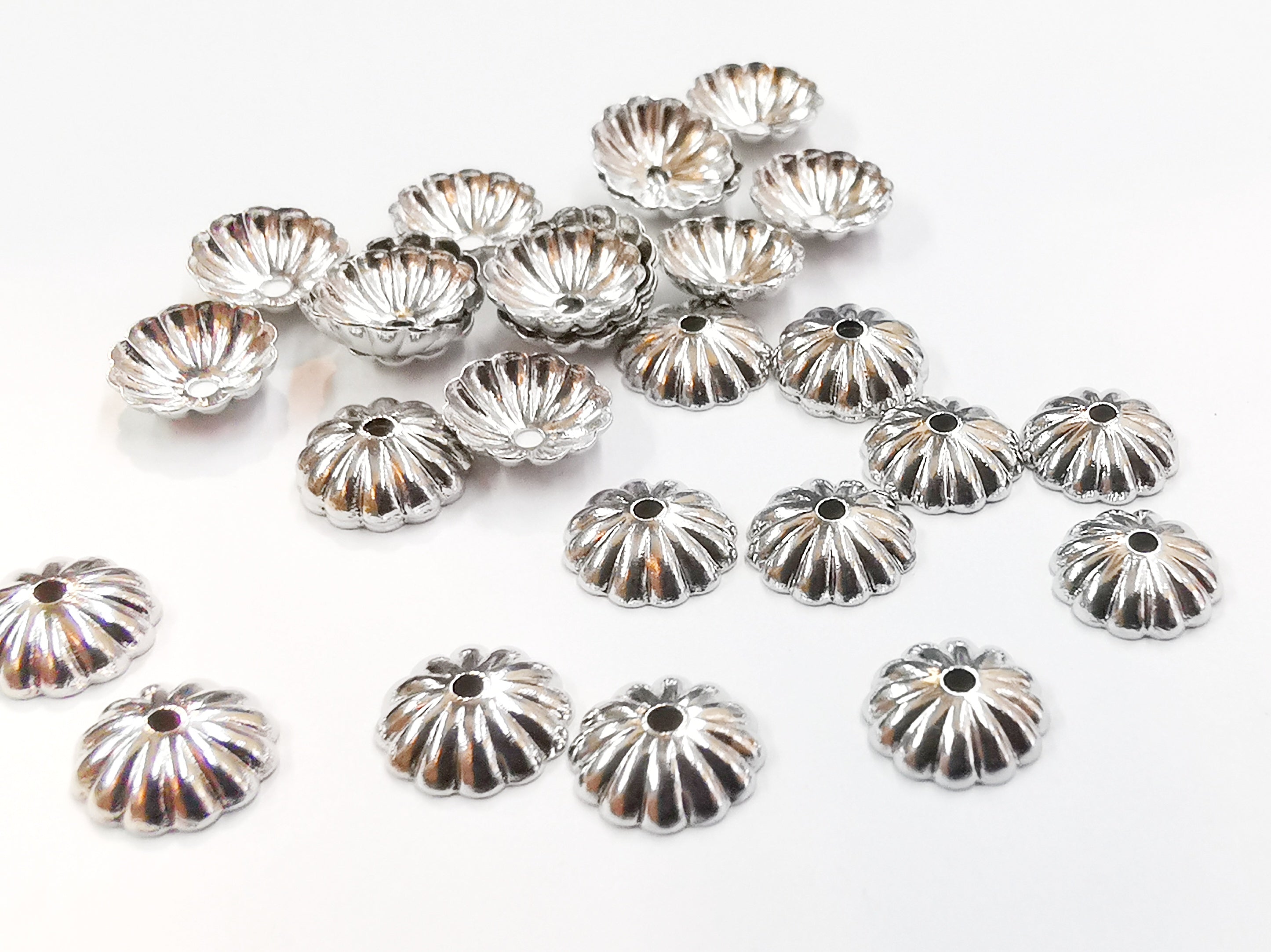 銅珠蓋, 7.5mm, 24個