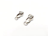 Lobster Clasp, Sterling Silver, 3 Sizes | 龍蝦扣, 925銀, 長型