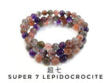 Super 7 Lepidocrocite, Bracelet, Single-Loop Elastic | 超7, 多礦, 單圈手鏈