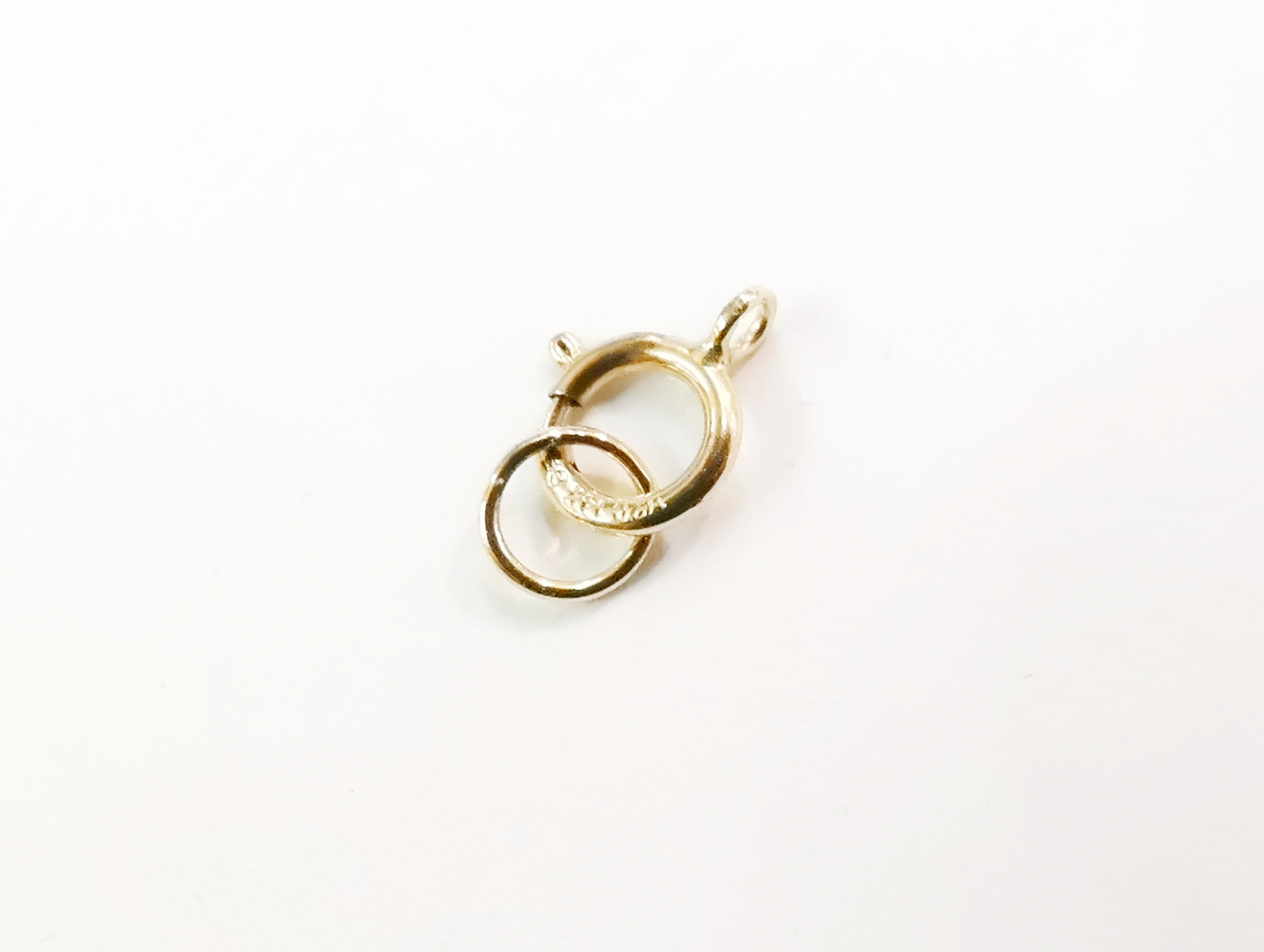 Spring Clasp Set, 14K Gold Filled, 6mm, 1 Set | 彈簧扣, 14k金注金, 6mm, 1套