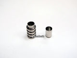 10x20mm Stainless Steel Magnetic Clasp, 6mm Hole, $22 HKD - amakeit bead 天富