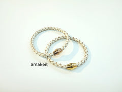 Stainless Steel Magnetic Clasp, 10x17mm Barrle, 5mm Hole, Price Per Piece - amakeit bead 天富