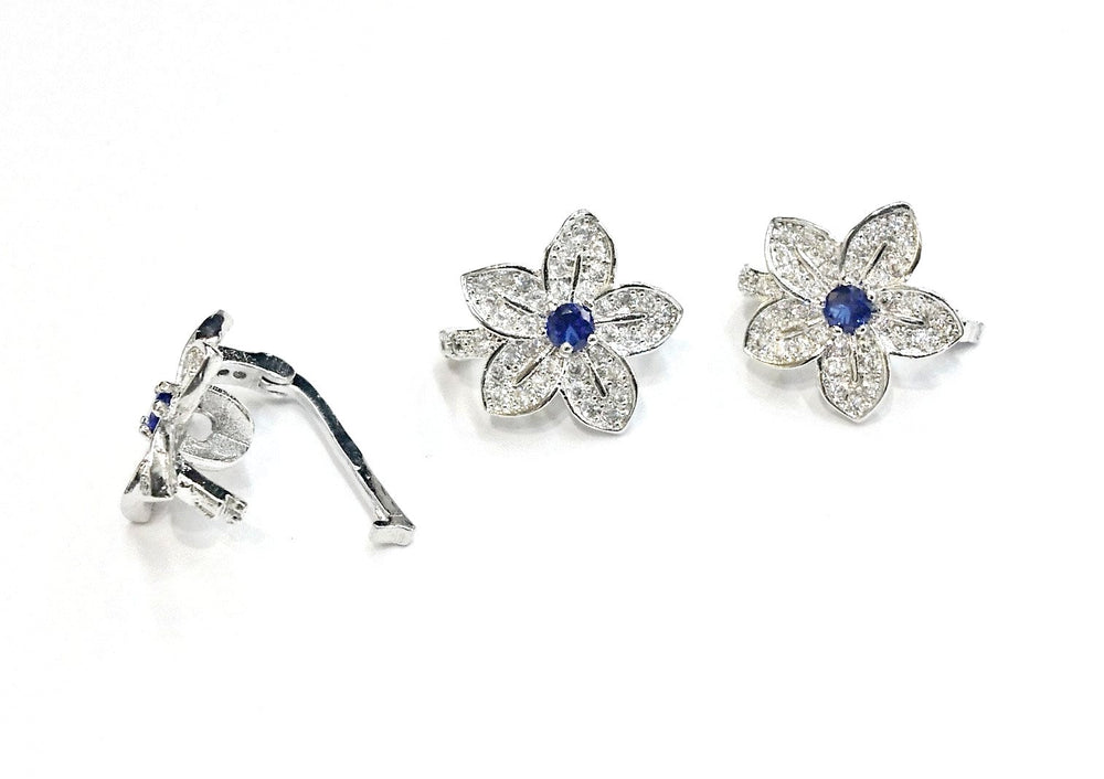 Snap Clasp, 16x18mm, Foral, Pearl Clasp, Price Per Piece - amakeit bead 天富