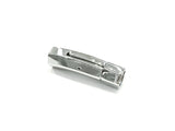 Bayonet Clasp, Stainless Steel, 9x31mm, Hexagon Tube, 5mm Hole, Price Per Piece - amakeit bead 天富