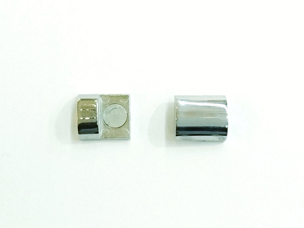 Stainless Steel Magnetic Clasp, 12x18mm, 3mm Hole, Price Per Piece - amakeit bead 天富