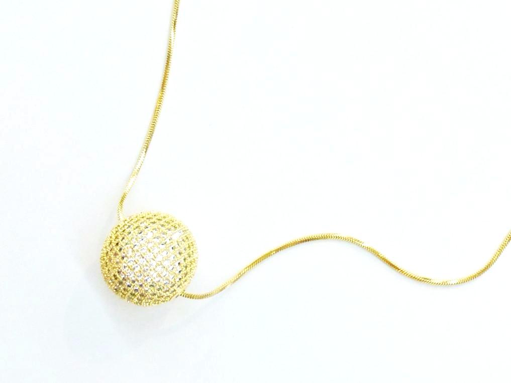 Cubic Zirconia Bead, 20mm Ball, Clear Cubic Zirconia, Price Per Piece - amakeit bead 天富