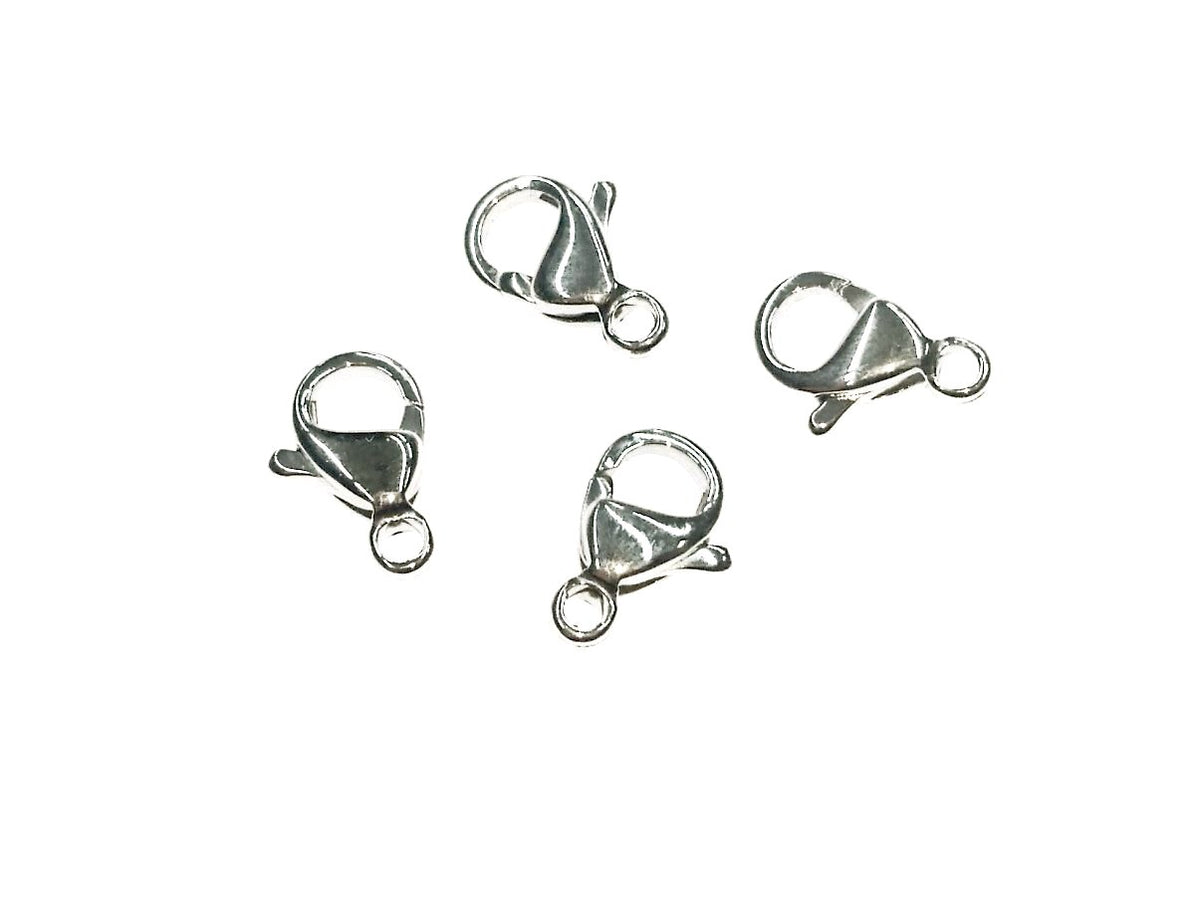 龍蝦扣, 不鏽鋼, 6x9mm