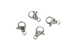 龍蝦扣, 不鏽鋼, 6x9mm