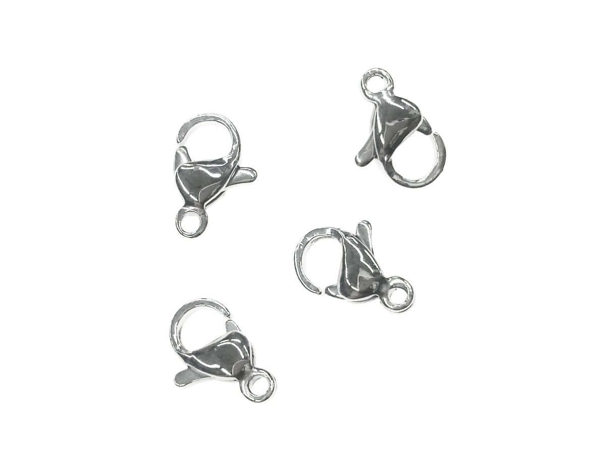 龍蝦扣, 不鏽鋼, 7x11mm