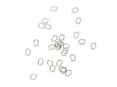 不鏽鋼開口圈, 0.4x3x4mm橢圓形, 100個