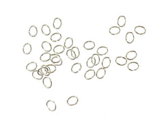 不鏽鋼開口圈, 0.5x3x4mm橢圓形, 100個