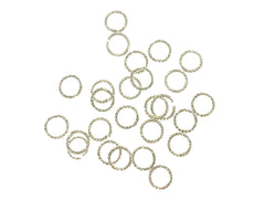 銅開口圈, 扭紋, 7mm, 24個