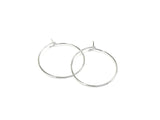 Earring, Ear Loop Wire, Round, 20mm, 4 Pairs  | 銅耳鐶圈, 20mm, 4對