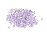 Bicone Glass Bead, 3mm, Lavender, 144 Pcs | 雙尖水晶玻璃, 3mm, 薰衣草, 144粒