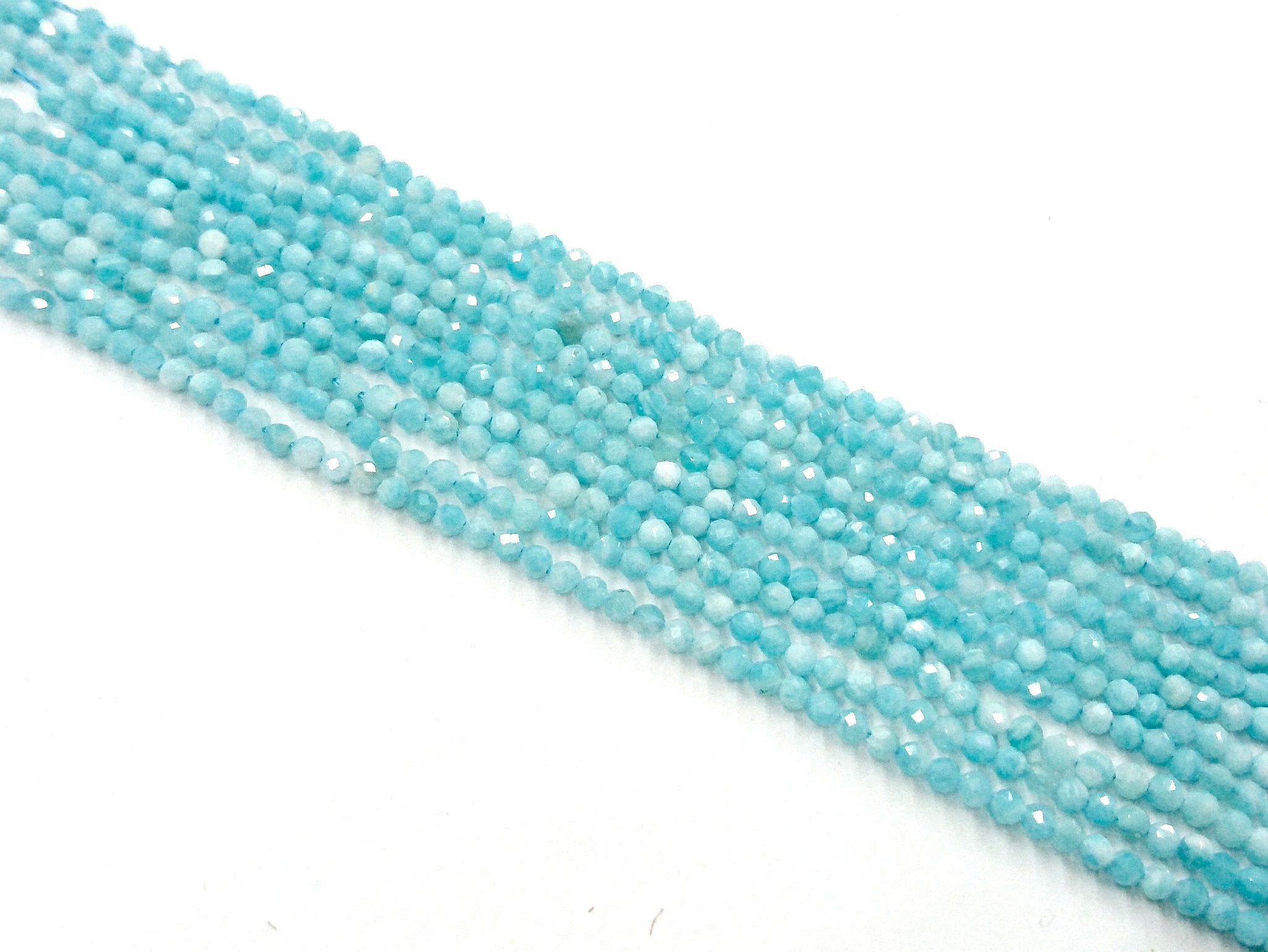 天然水晶, 圓形切面, 天河石