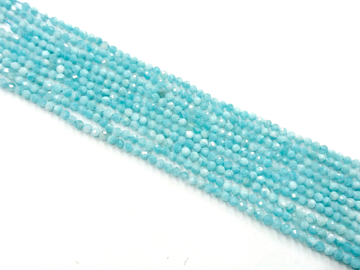 天然水晶, 圓形切面, 天河石