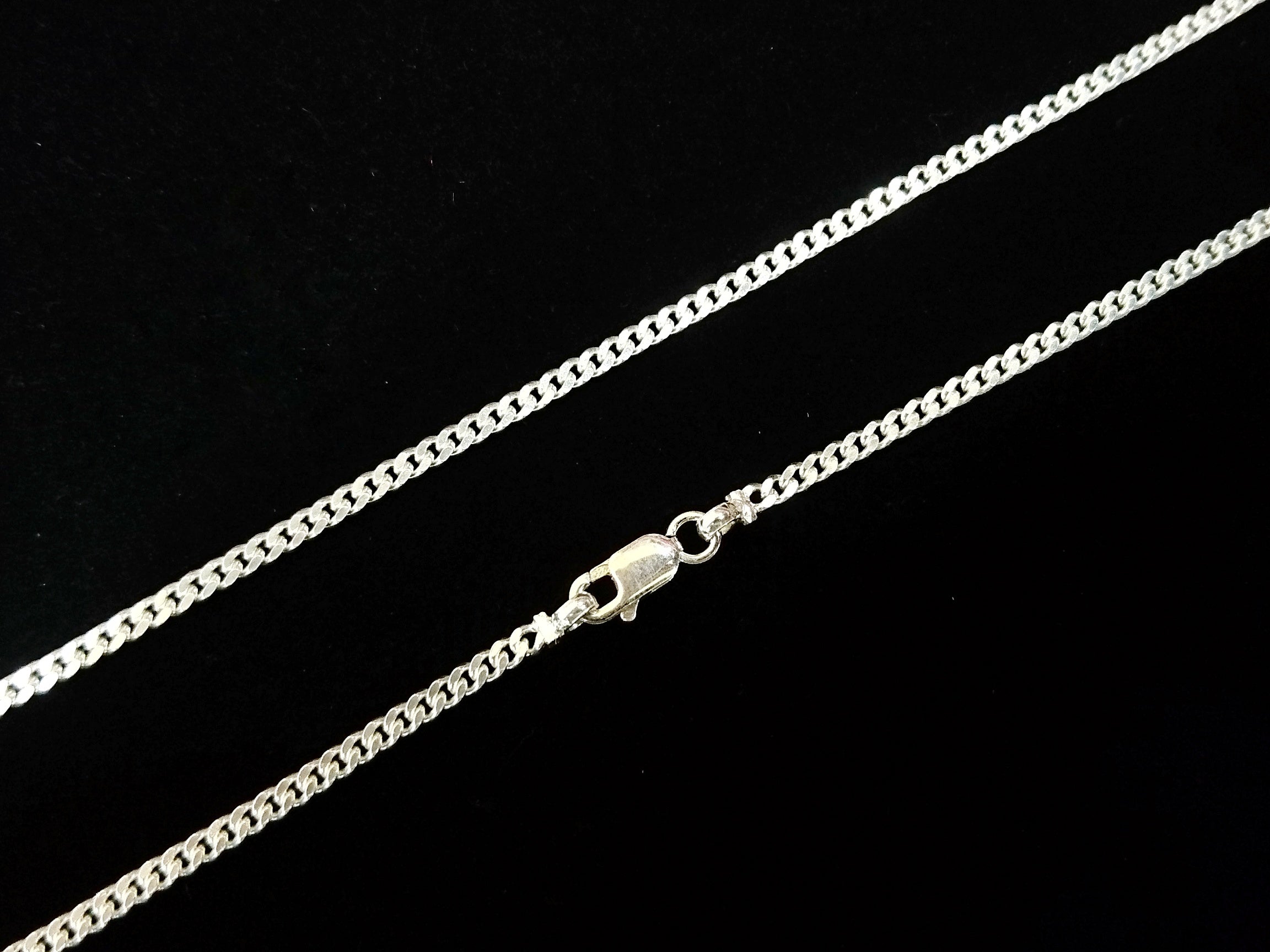 16"/22"/24" 925銀項鏈 2.5mm 扁鏈