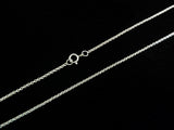 16" Sterling Silver Necklace, 1.5mm Rolo Chain | 16" 925銀項鏈 1.5mm O字鏈