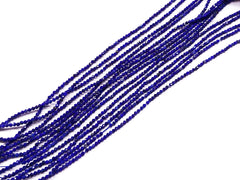 天然水晶, 圓形切面, 青金石