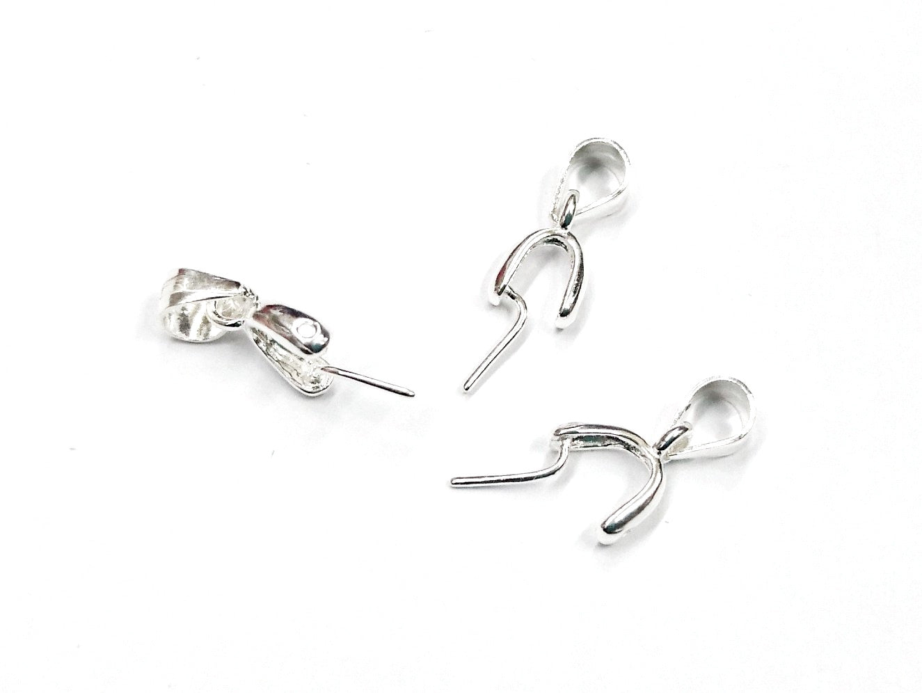 瓜子扣, 925銀, 3.3x14mm