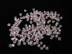 雙尖水晶玻璃, 3mm, 粉紅色, 144粒