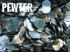 特價, 圓銅片, 12mm, 雙孔, 100個