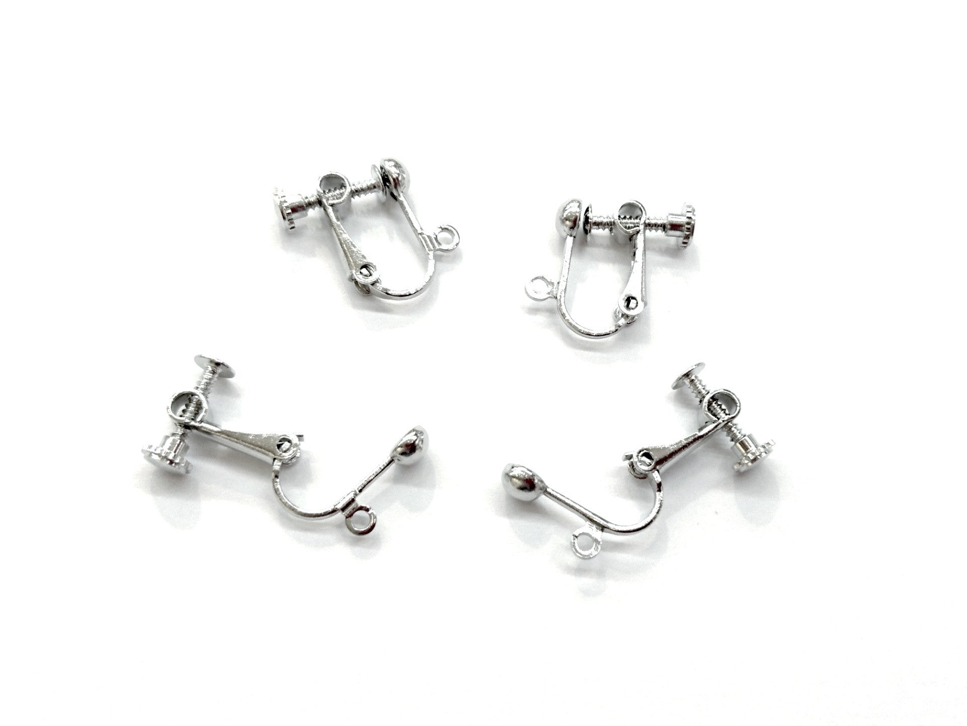 Earring, Clip On Earrings, Screw back clips, Price Per 3 Pairs