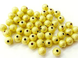 Sanded Brass Bead, Round, 8mm, Price Per Pack - amakeit bead 天富