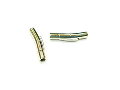 繩尾按扣, 不鏽鋼, 5x28mm, 3mm繩