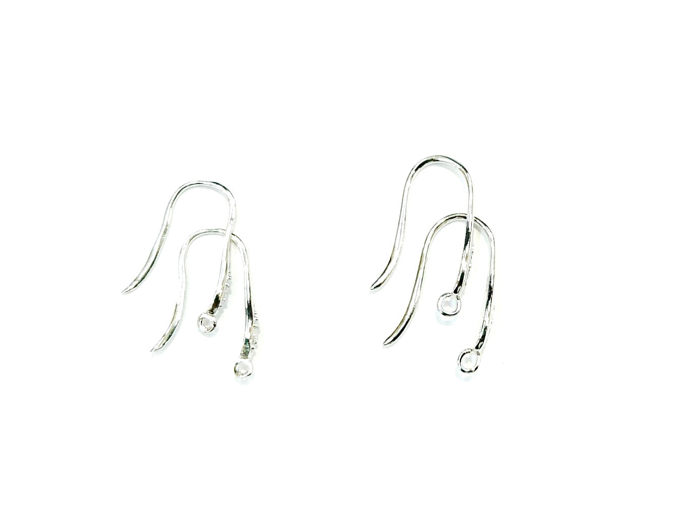 925銀閃石耳勾, 有圈