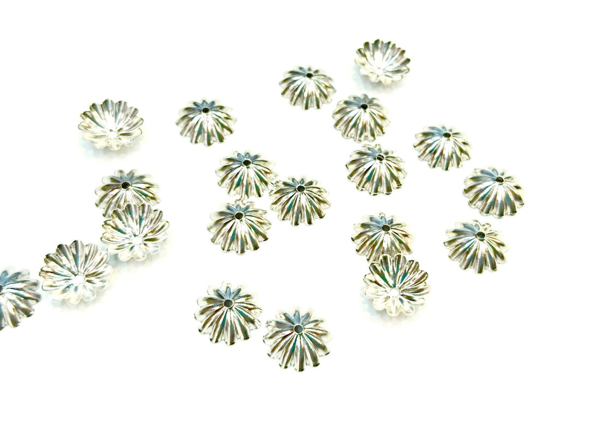 銅珠蓋, 10mm, 12mm珠用, 24個