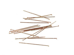 T字針, 30/40mm, 銅, 玫瑰金色, 24個