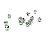 Beads, Sterling Silver, Multi-cut, 5mm  | 925銀珠, 5mm批花圓珠
