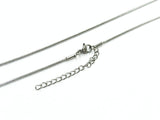 16" Stainless Steel Necklace, 1.5mm Snake Chain | 16“ 不鏽鋼項鏈 1.5mm蛇骨鏈