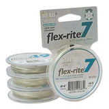 Beading Wire, Flex-rite, 0.35mm, 925 Sterling Silver | Flex-rite穿珠線，925銀，0.35mm
