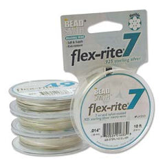 Flex-rite穿珠線，925銀，0.35mm