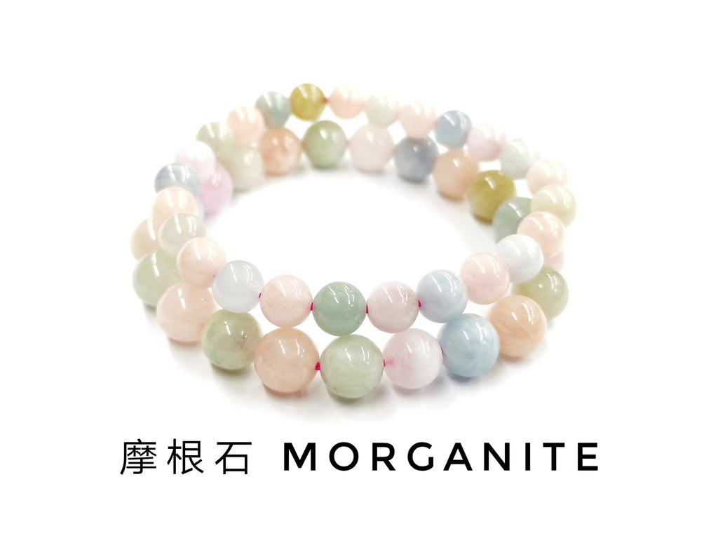 Morganite, Bracelet, Single-Loop Elastic | 摩根石, 單圈手鏈