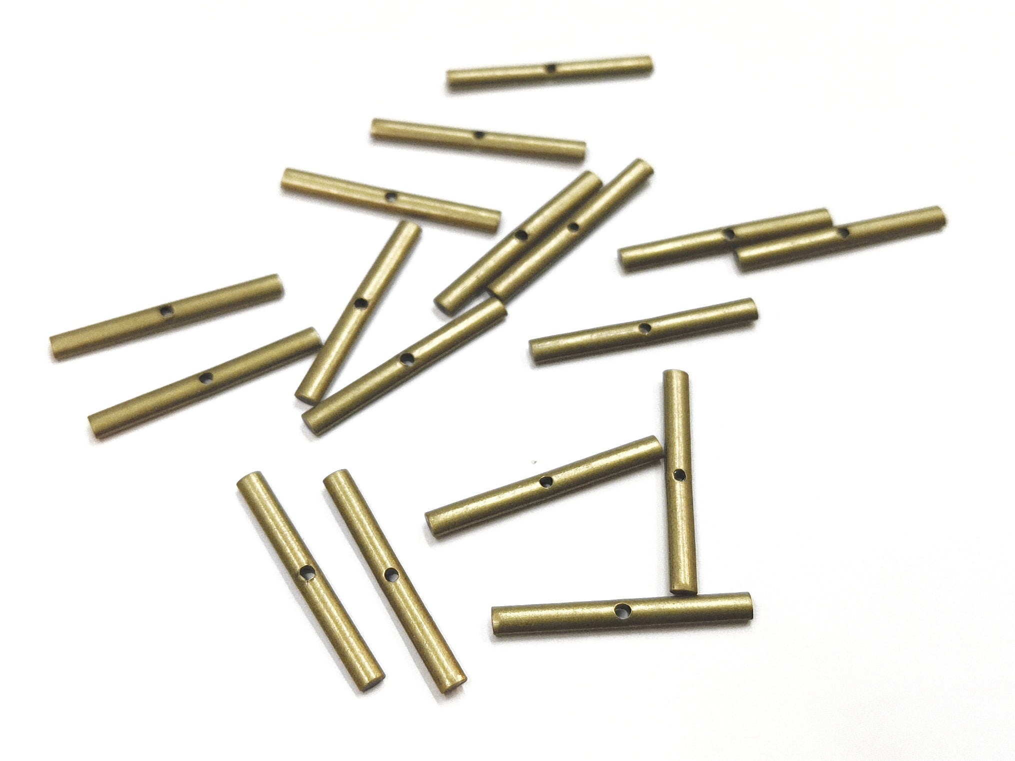 銅珠, 21mm, 長條, 20個