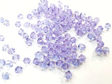 Bicone Glass Bead, 6mm, Lavender, 72 Pcs | 雙尖水晶玻璃, 6mm, 薰衣草, 72 粒