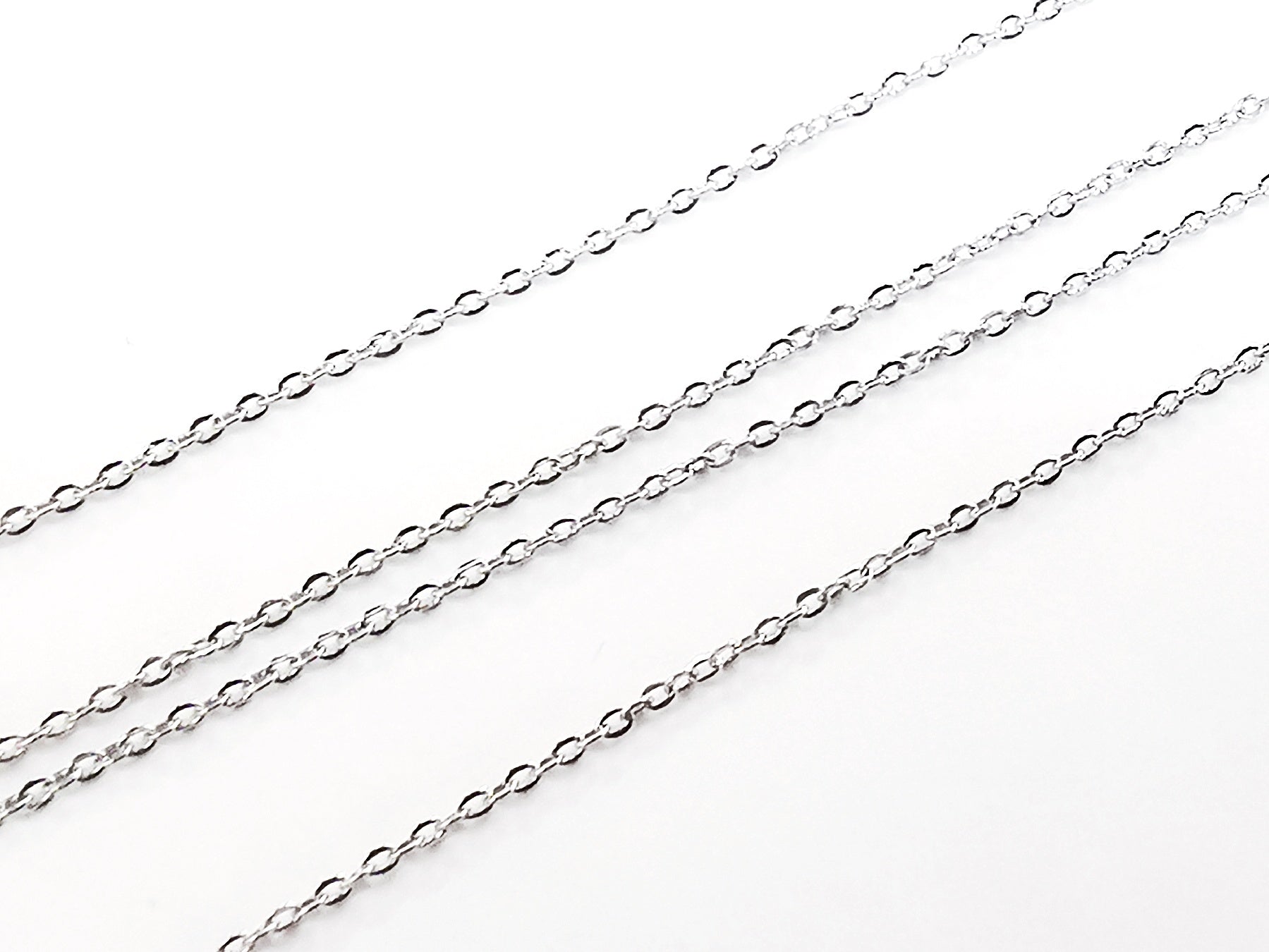 不鏽鋼鏈, 1.0mm, O型壓扁鏈