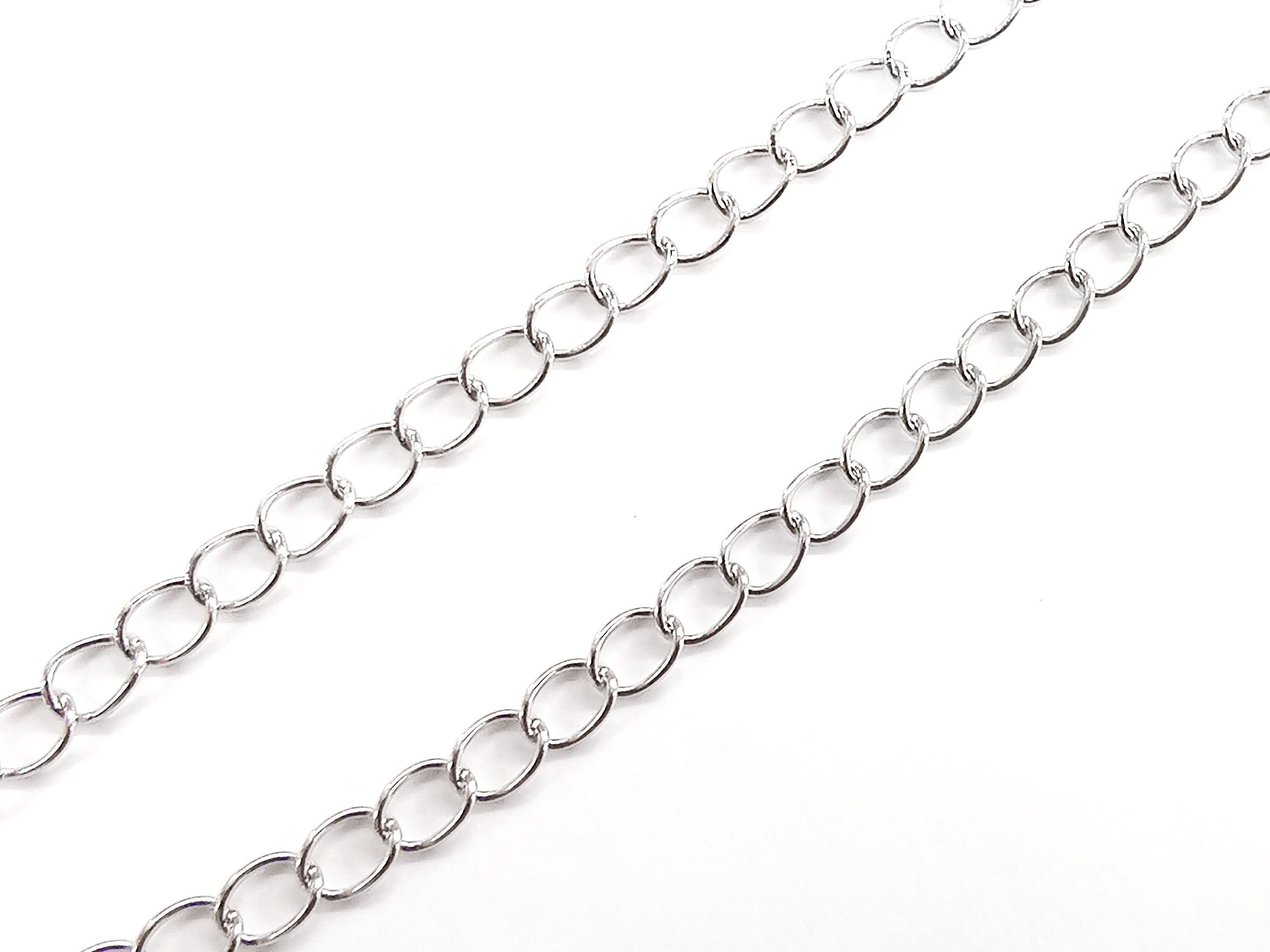 不鏽鋼鏈, 4mm, 扁鏈延長鏈