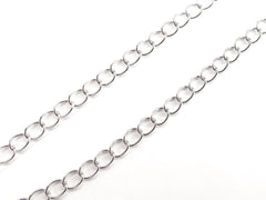 不鏽鋼鏈, 4mm, 扁鏈延長鏈