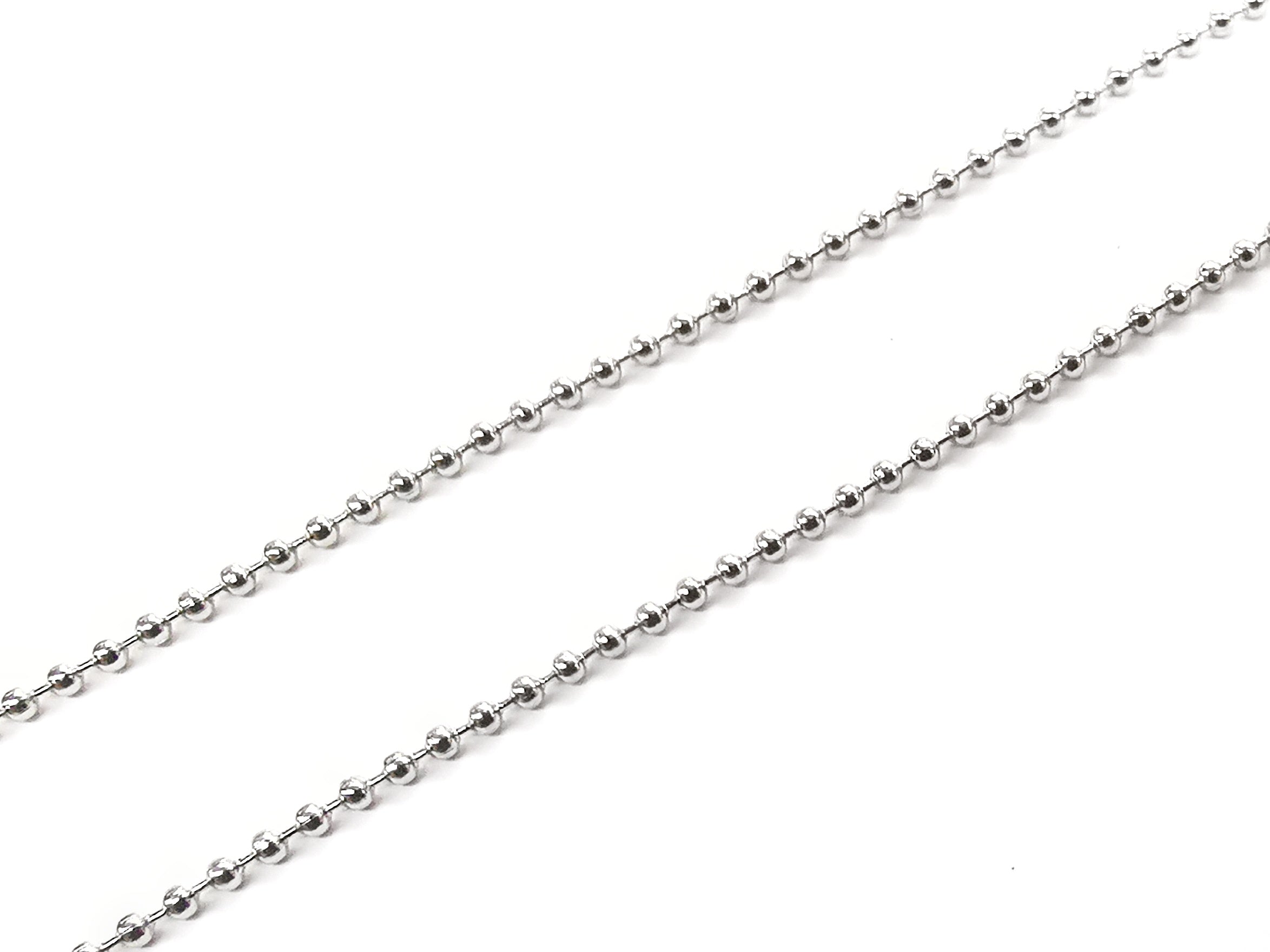 不鏽鋼鏈, 1.6mm, 波子鏈