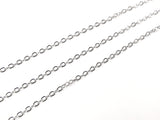 Stainless Steel Chain, Flat Cable, 1.2mm | 不鏽鋼鏈, 1.2mm, O型壓扁鏈