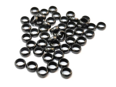 銅珠, 圓扁珠, 2x5mm, 3.5mm孔