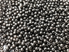 3mm圓形實心銅珠, 深克叻色