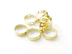 雙孔銅圈, 9mm/11mm, 6個