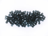 Bicone Glass Bead, 4mm, Steel Blue, 144 Pcs | 雙尖水晶玻璃, 4mm, 墨藍, 144粒