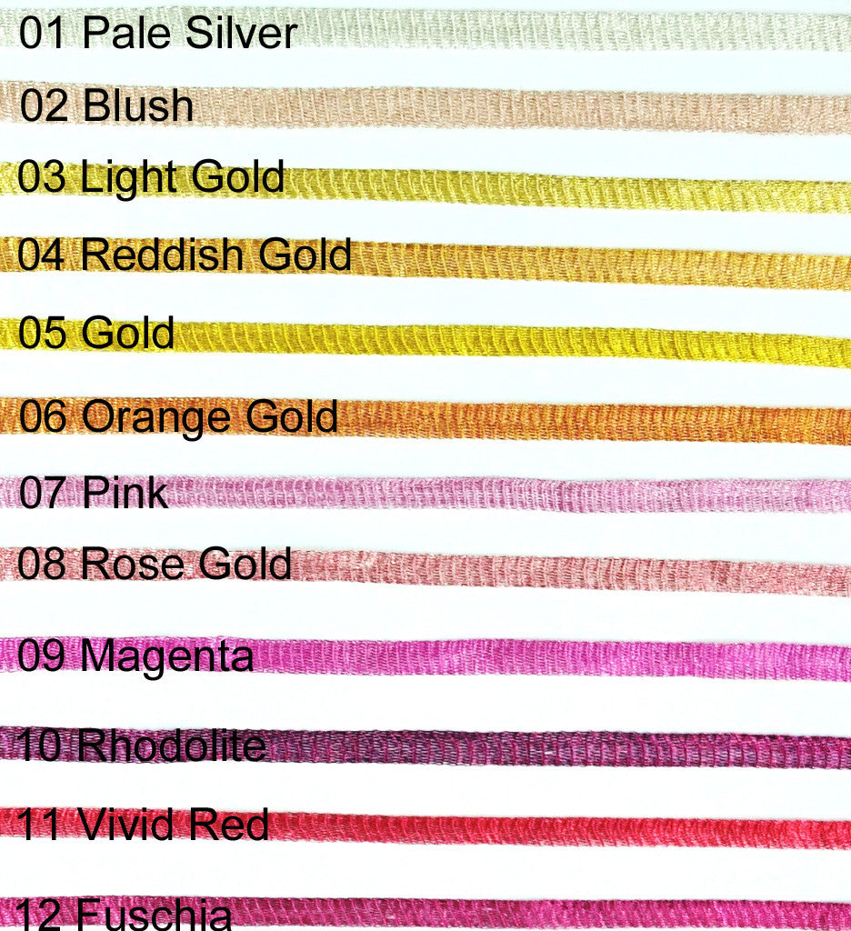 6mm Italian Wire Mesh Ribbon, Per Yard - amakeit bead 天富